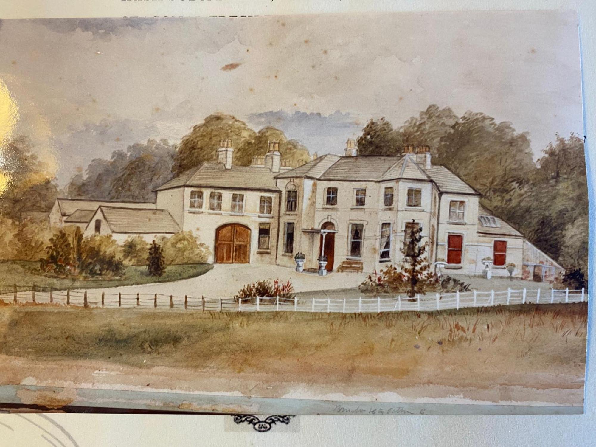 Clone Country House Aughrim Kültér fotó The old station building